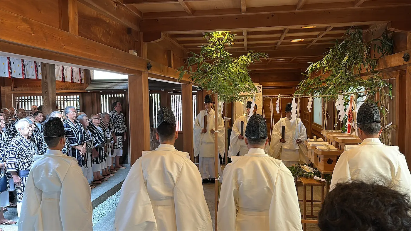 ホテルオークラ福岡 イベント 夏越大祓式