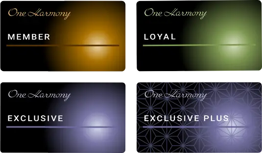 福岡のホテル、オークラ福岡のOne harmony Member Card