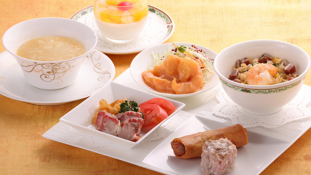 福岡の中華レストランは、ホテルオークラ福岡の中国料理桃花林 お子様プレート画像